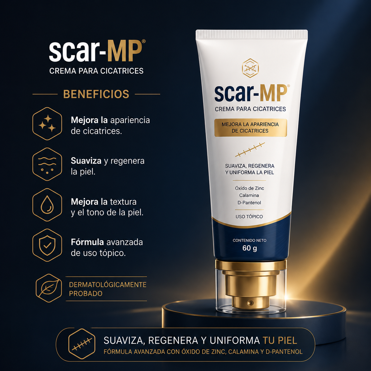 ¡SCAR-MP!™ - ELIMINA TUS CICATRICEZ RAPIDAMENTE✨